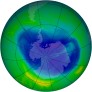 Antarctic Ozone 2010-09-14